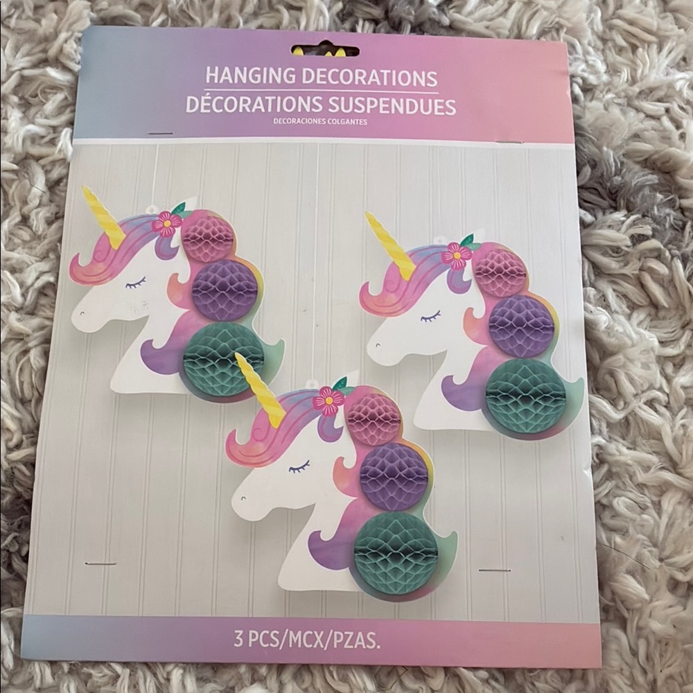 Unicorn Hanging Decorations